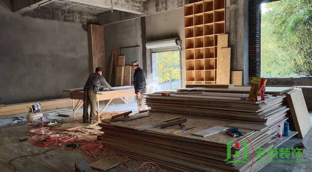 2019年11月畫(huà)廊工作室裝修正式開(kāi)工(圖1) 畫(huà)廊工作室裝修,宏點(diǎn)裝飾